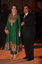 Nita Ambani, Mukesh Ambani at the Honey Bhagnani wedding reception on 28th Feb 2012 (91).JPG